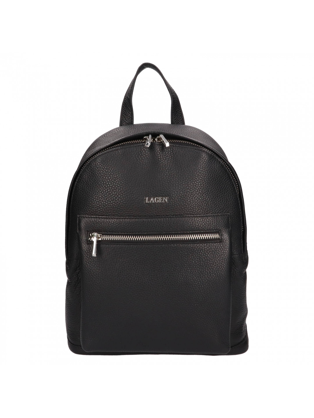 Dámský kožený batoh Lagen Stela – černá